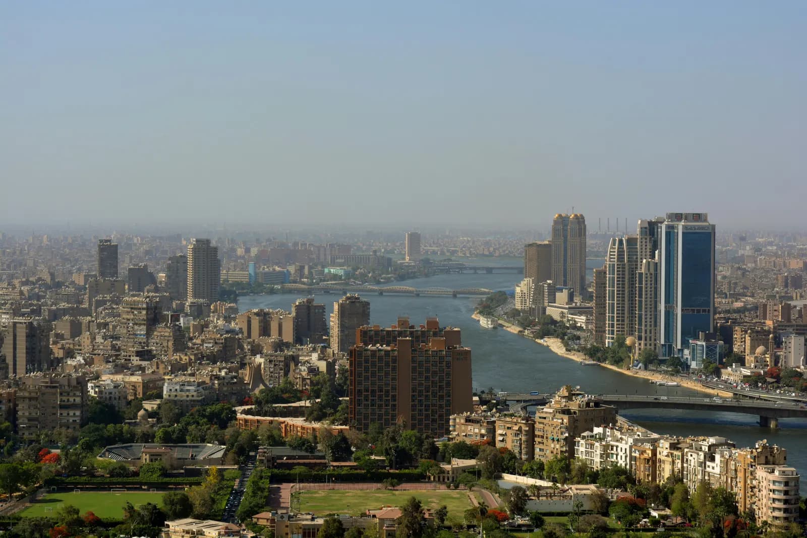 Cairo city and Nile views