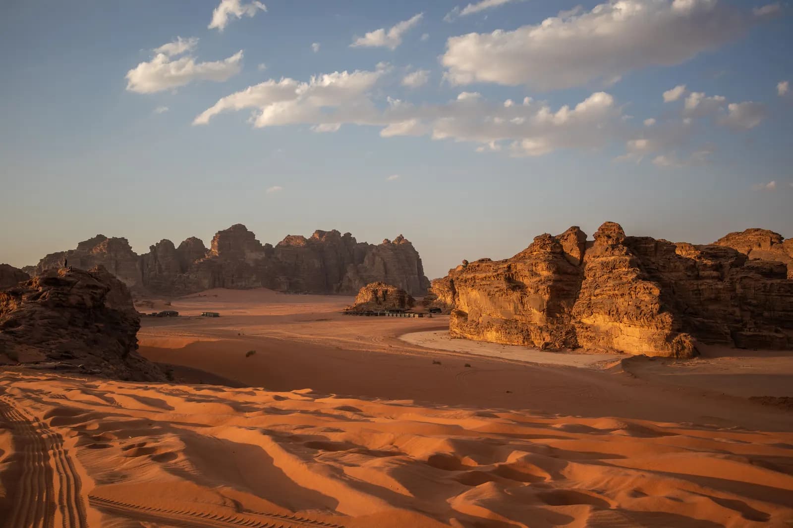 Wadi Rum desert landscape